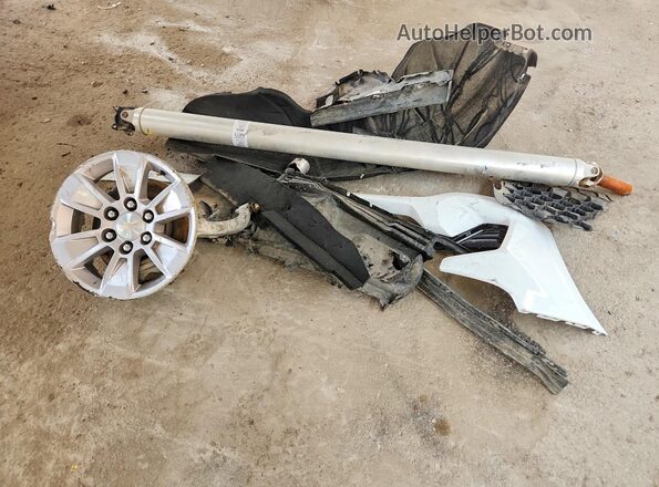 3GCNAAEDXSG327069 2025 CHEVROLET SILVERADO Белый Вид подкапотного пространства
