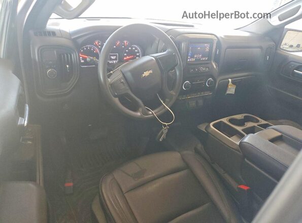 3GCNAAEK2PG357270 2023 CHEVROLET SILVERADO Белый Вид панели приборов