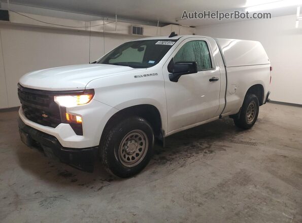 3GCNAAEK2PG357270 2023 CHEVROLET SILVERADO Белый Панорамный вид салона 360°