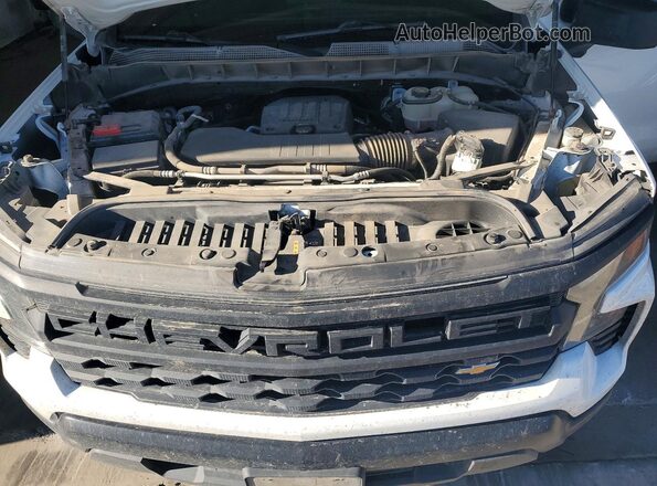 3GCNAAEK2PG357270 2023 CHEVROLET SILVERADO Белый Вид задней части салона