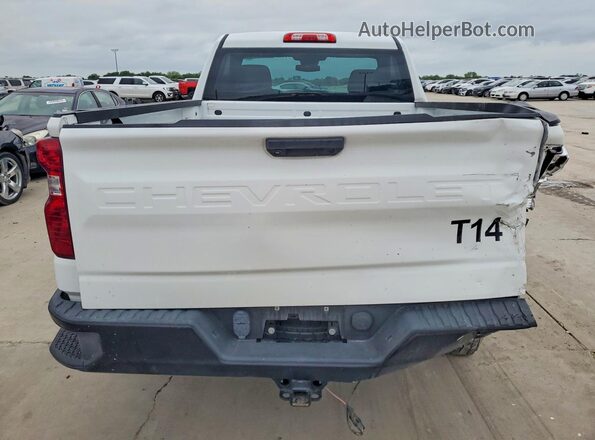 3GCNAAEK3PG165422 2023 CHEVROLET SILVERADO White Вид ззаду