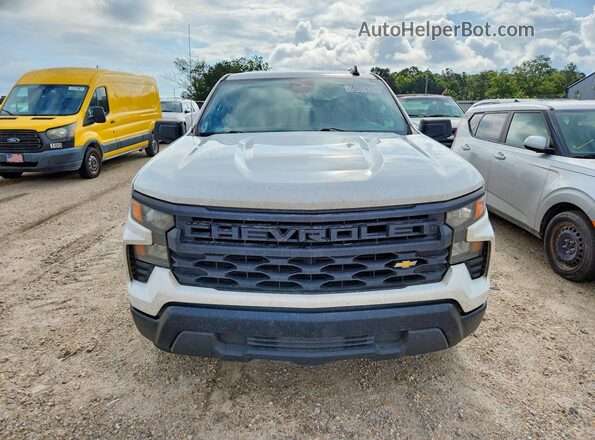 3GCNAAEK6PG340147 2023 CHEVROLET SILVERADO White Widok z przodu