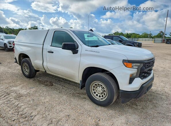 3GCNAAEK6PG340147 2023 CHEVROLET SILVERADO White Przód prawy