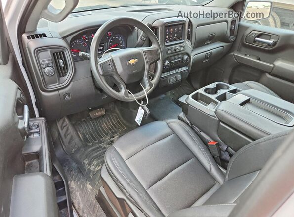 3GCNAAEK6PG340147 2023 CHEVROLET SILVERADO White Widok deski rozdzielczej