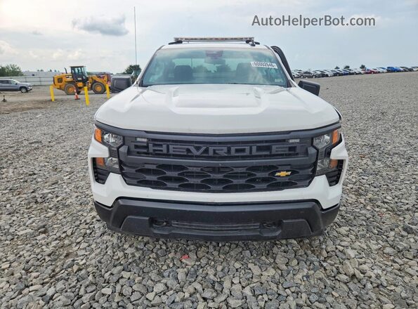 3GCNAAEK7TG196571 2026 CHEVROLET SILVERADO Белый Вид спереди