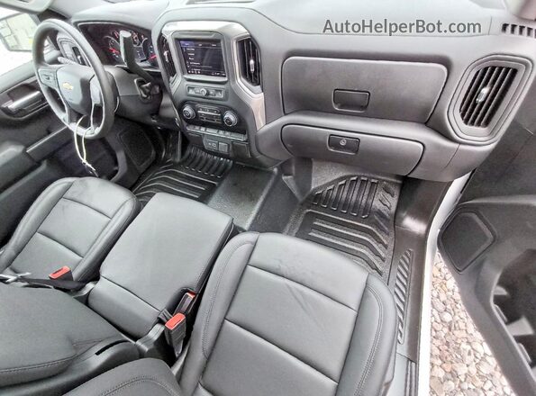 3GCNAAEK7TG225924 2026 CHEVROLET SILVERADO White წინა პანელის ხედი