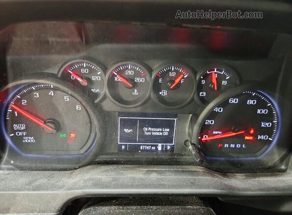 3GCNAAEK9TG224824 2026 CHEVROLET SILVERADO Белый Вид щитка приборов