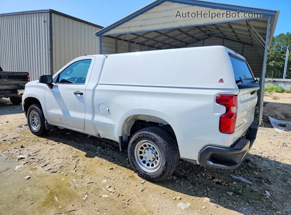 3GCNAAEKXPG360384 2023 CHEVROLET SILVERADO White Trasero izquierdo