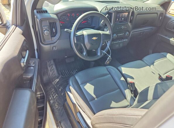 3GCNAAEKXPG360384 2023 CHEVROLET SILVERADO White Vista del salpicadero