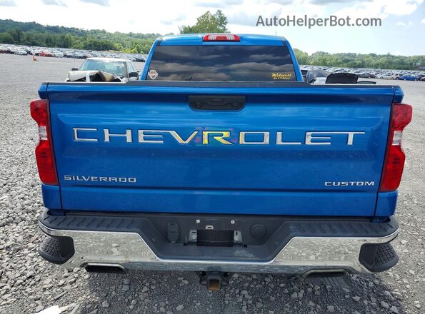 3GCNDAEK3NG501476 2022 CHEVROLET SILVERADO Синий Вид сзади