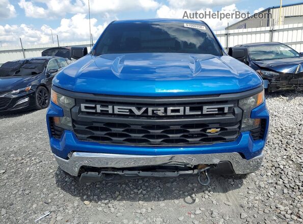 3GCNDAEK3NG501476 2022 CHEVROLET SILVERADO Синий Вид спереди