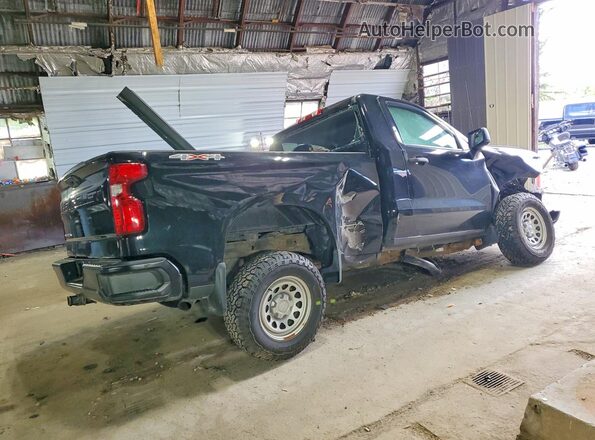 3GCNDAEK7NG626271 2022 CHEVROLET SILVERADO Черный Задняя правая четверть