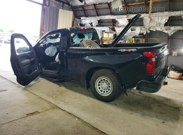 3GCNDAEK7NG626271 2022 CHEVROLET SILVERADO Черный Задняя левая четверть