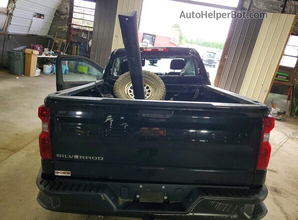 3GCNDAEK7NG626271 2022 CHEVROLET SILVERADO Черный Вид задних сидений