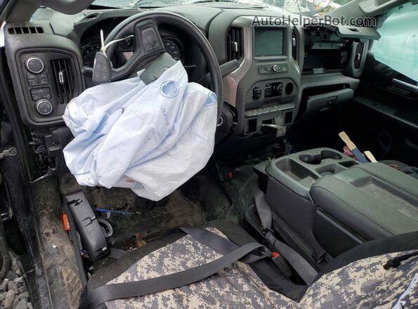 3GCNDAEK7NG626271 2022 CHEVROLET SILVERADO Черный Вид панели приборов