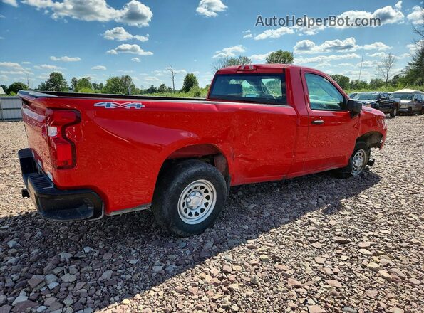 3GCNDAEK7RG239290 2024 CHEVROLET SILVERADO Red Задня права чверть