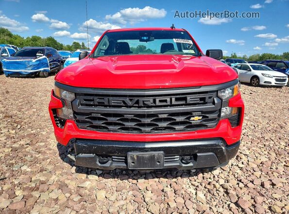 3GCNDAEK7RG239290 2024 CHEVROLET SILVERADO Red Вид спереду