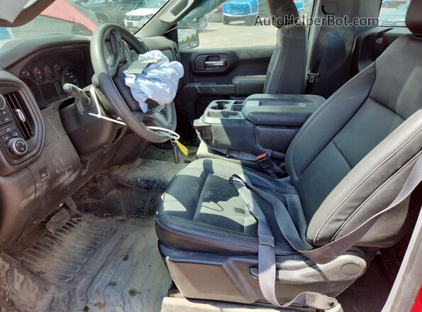 3GCNDAEK7RG239290 2024 CHEVROLET SILVERADO Red Вид салону спереду