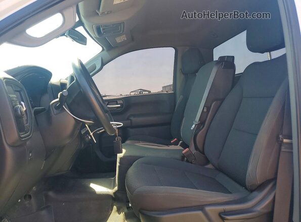 3GCNWAEF1MG250419 2021 CHEVROLET SILVERADO White Front interior view