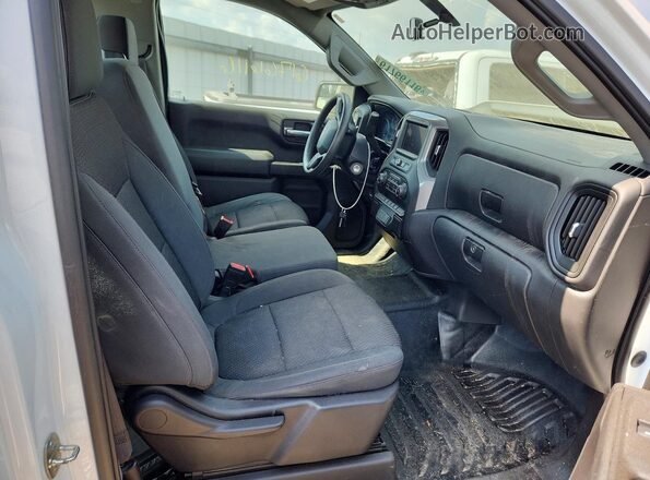 3GCNWAEF2MG364896 2021 CHEVROLET SILVERADO White Вид задніх сидінь
