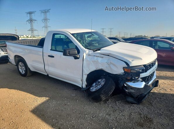 3GCNWAEF2MG364896 2021 CHEVROLET SILVERADO White Передня права чверть