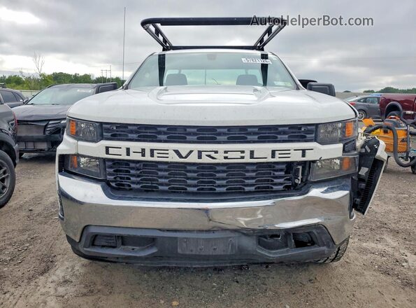 3GCNWAEF2MG472175 2021 CHEVROLET SILVERADO White წინა ხედი
