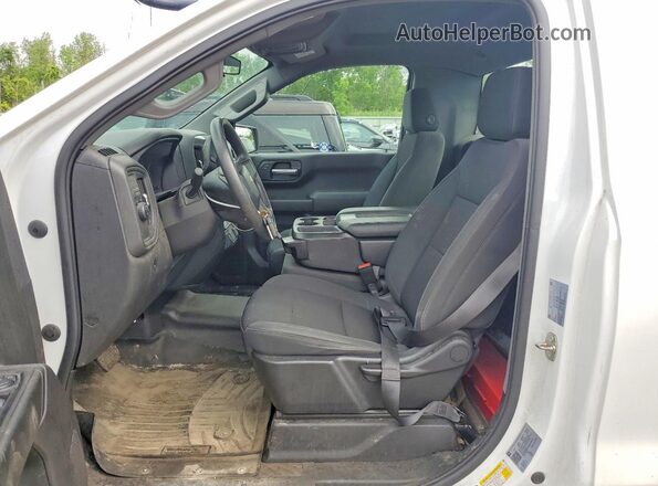 3GCNWAEF2MG472175 2021 CHEVROLET SILVERADO White წინა სალონის ხედი