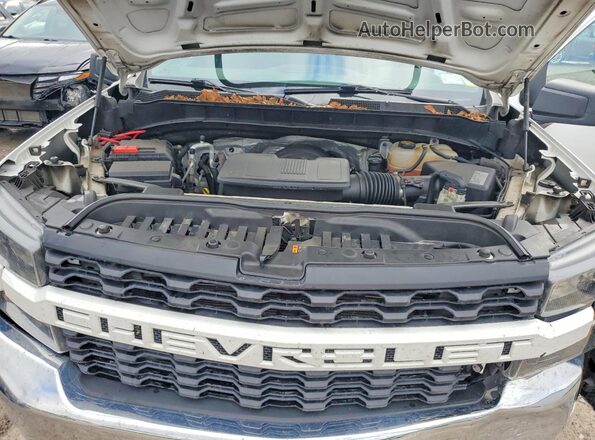 3GCNWAEF2MG472175 2021 CHEVROLET SILVERADO White უკანა სალონის ხედი