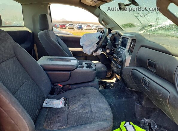 3GCNWAEF4MG240709 2021 CHEVROLET SILVERADO Белый Вид задних сидений