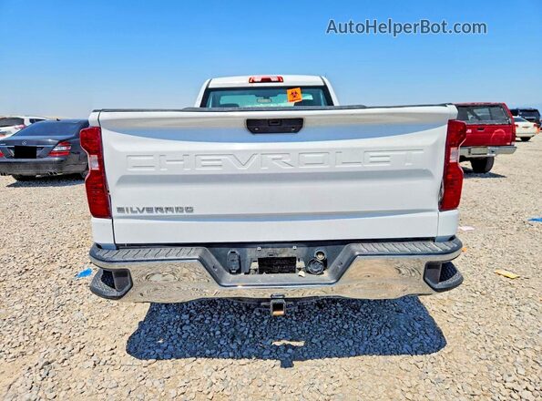 3GCNWAEF4MG240709 2021 CHEVROLET SILVERADO Белый Вид сзади