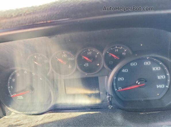 3GCNWAEF4MG240709 2021 CHEVROLET SILVERADO Белый Вид щитка приборов