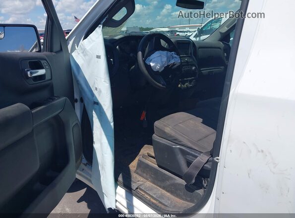 3GCNWAEF6LG290381 2020 CHEVROLET SILVERADO White VIN კოდის სტიკერის ხედი