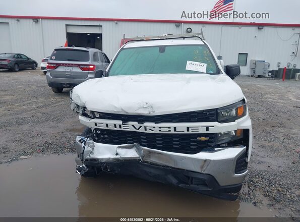 3GCNWAEF6LG290381 2020 CHEVROLET SILVERADO White ხელსაწყოთა პანელის ხედი