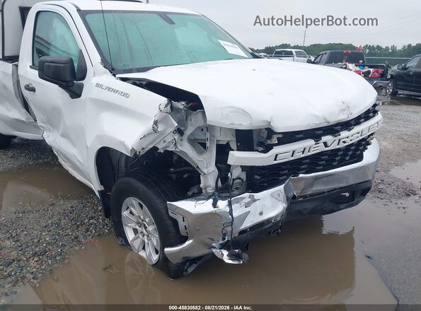 3GCNWAEF6LG290381 2020 CHEVROLET SILVERADO White წინა ხედი