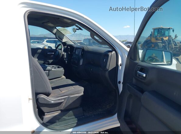3GCNWAEF7LG206066 2020 CHEVROLET SILVERADO Белый Вид салона спереди