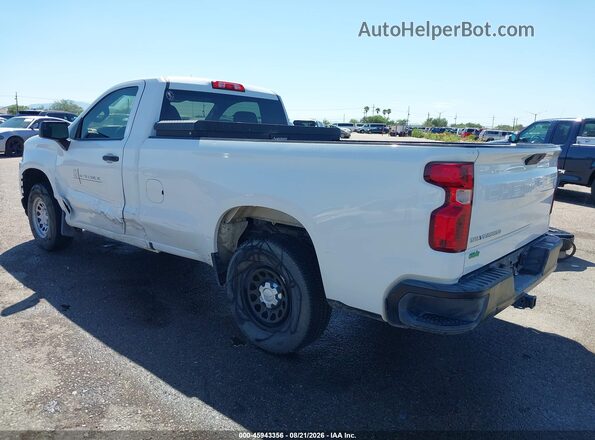 3GCNWAEF7LG206066 2020 CHEVROLET SILVERADO Белый Задняя левая четверть