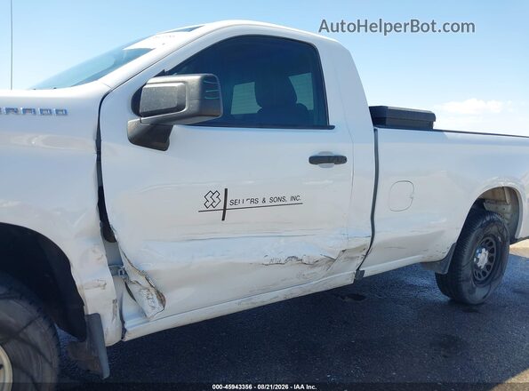 3GCNWAEF7LG206066 2020 CHEVROLET SILVERADO Белый Вид спереди