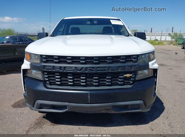 3GCNWAEF7LG206066 2020 CHEVROLET SILVERADO Белый Вид щитка приборов