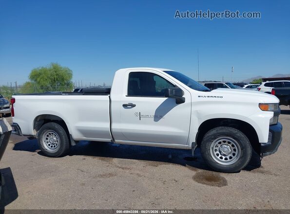 3GCNWAEF7LG206066 2020 CHEVROLET SILVERADO Белый Вид задней части салона