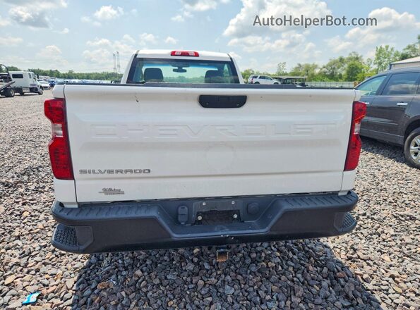 3GCNWAEFXLG341171 2020 CHEVROLET SILVERADO White Հետևի տեսք