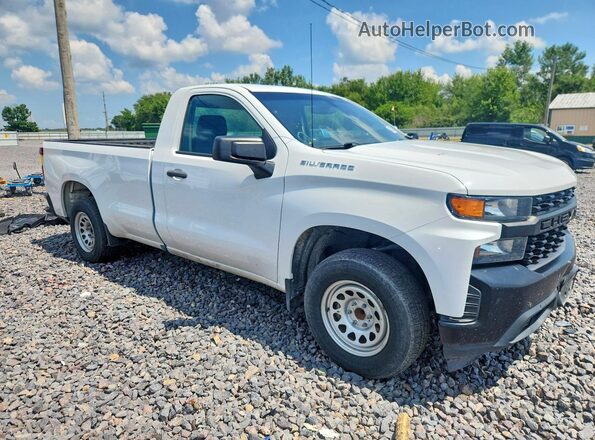 3GCNWAEFXLG341171 2020 CHEVROLET SILVERADO White Առջևի աջ