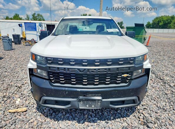 3GCNWAEFXLG341171 2020 CHEVROLET SILVERADO White Դիմացի տեսք