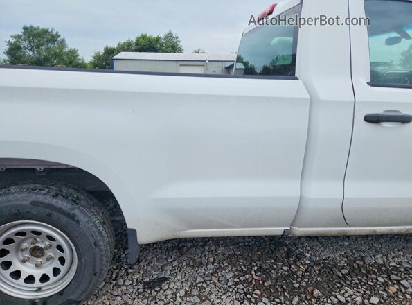 3GCNWAEFXLG341171 2020 CHEVROLET SILVERADO White Հետևի նստատեղերի տեսք