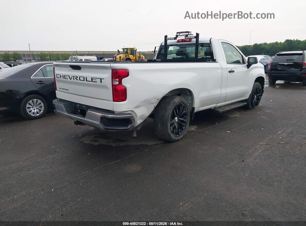 3GCNWAEFXMG457875 2021 CHEVROLET SILVERADO White უკანა მარჯვენა