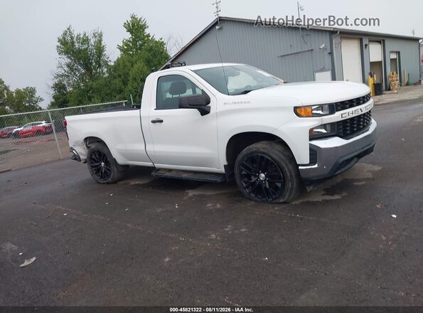 3GCNWAEFXMG457875 2021 CHEVROLET SILVERADO White უკანა სალონის ხედი
