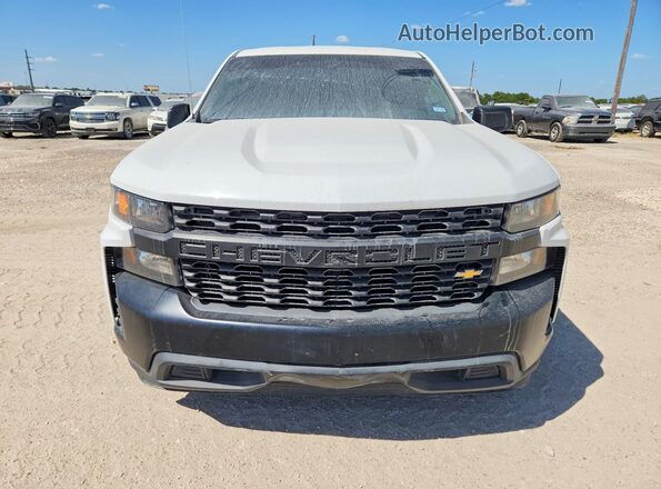3GCNWAEH2KG180444 2019 CHEVROLET SILVERADO White Դիմացի տեսք