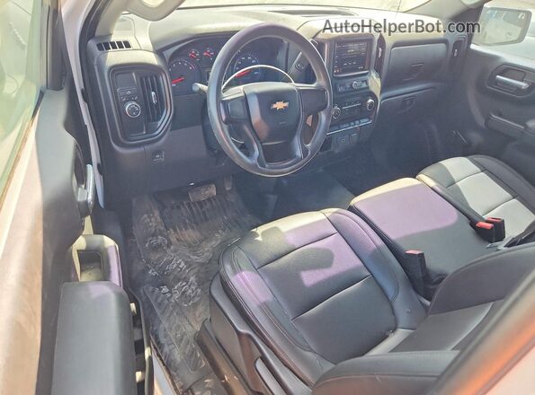 3GCNWAEH2KG180444 2019 CHEVROLET SILVERADO White Առջևի վահանակի տեսք