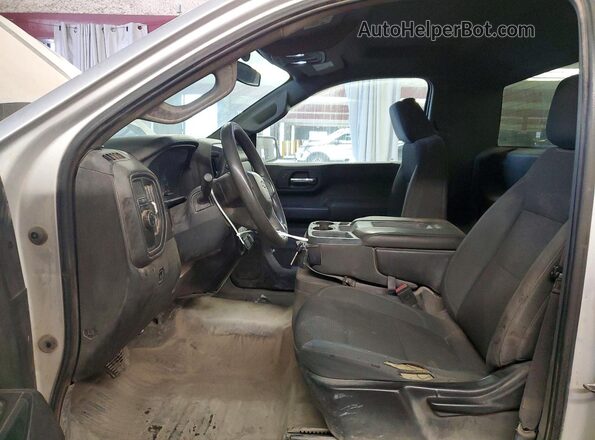 3GCNWAEH4KG177366 2019 CHEVROLET SILVERADO Silver Widok wnętrza z przodu