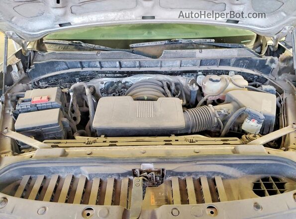 3GCNWAEH4KG177366 2019 CHEVROLET SILVERADO Silver Widok wnętrza z tyłu
