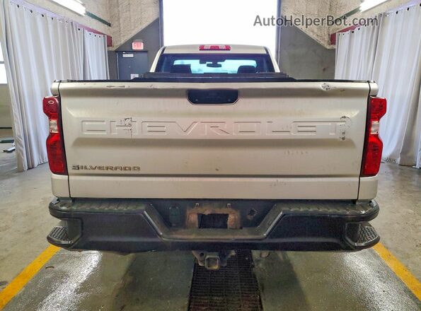 3GCNWAEH4KG177366 2019 CHEVROLET SILVERADO Silver Widok z tyłu